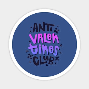 Anti Valentines Club Magnet